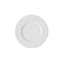 Prato Aperitivo de 17 cm, Mais Elegância em Sua Mesa com Estilo Clássico, Formato Redondo e Material de Porcelana, Villeroy Boch