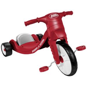 Triciclo Infantil para Crianças de 2 a 5 Anos, Radio Flyer Junior Flyer Trike, Vermelho