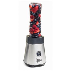 Mini Liquidificador Portátil 590mL com Carregamento USB, 300W, 110v, EPICA FBACOMINHKPR109472, Prateado