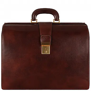 Bolsa Maleta de Couro Masculina