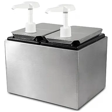 Dispenser Duplo para Molhos e