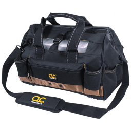 Bolsa de Ferramentas Organizadora com 13 Compartimentos, CUSTOM LEATHERCRAFT 1534, Preto