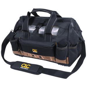 Bolsa de Ferramentas Organizadora com 13 Compartimentos, CUSTOM LEATHERCRAFT 1534, Preto