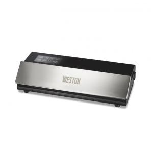 Seladora a Vácuo Automática Úmido, Seco com Painel de Controle Digital e Aço Inoxidável, 110v, WESTON 65 0501 W, Preto