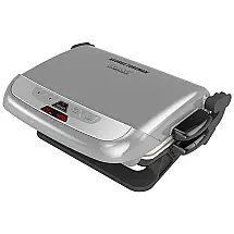 Churrasqueira Elétrica 1440W, 110v, GEORGE FOREMAN GRP4842P, Cinza