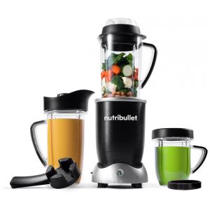 Liquidificador Rx Para Gelado e Quente Copo 900ml e Jarra 1 Litro, NUTRIBULLET N17 1001, Preto