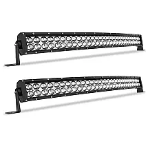 Farol de Milha LED Off Road 300W Alumínio Fundido à Prova Dágua Lente Olho de Peixe 4D, AUTOSAVER88 8542082958, Branco