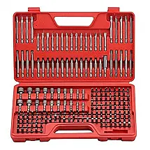 Conjunto Kit Mala de Ferramentas 208 Peças, CRAFTSMAN 20050, Vermelho