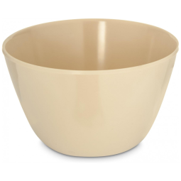 Bowl de Plástico para Sopa 227 mL Carlisle KL35025 48 Unidades, Bege
