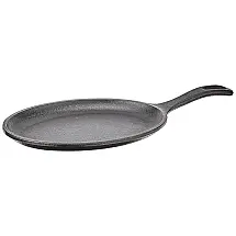 Apresentar Frigideira de Ferro Fundido Pré Temperada, com Alça de Metal, LODGE LOS3, Preto