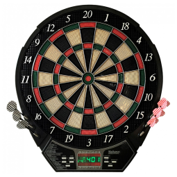 Jogo De Dardos Eletrônico, com Pontas de Plástico, Preto/Multicolorido, 8 jogadores, Hathaway