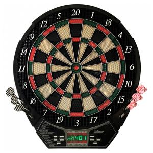 Jogo De Dardos Eletrônico, com Pontas de Plástico, Preto/Multicolorido, 8 jogadores, Hathaway