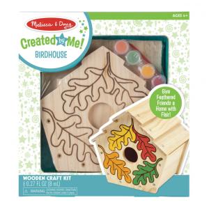 Kit de Artesanato Infantil Construa sua Própria Casa de Pássaros, Melissa & Doug