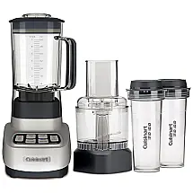 Liquidificador e Processador de Alimentos, 110V 700W, CUISINART BFP 650, Prateado