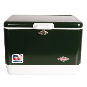 Cooler Térmico Portátil 54 Litros com Alça de Aço, Coleman, Verde
