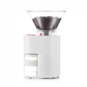 Moedor de Café 12 Níveis de Moagem até 1.2kg Aço Inoxidável, 110v, BODUM 10903 913US 3, Branco