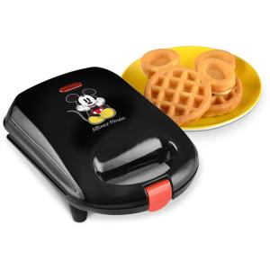 Máquina de Waffle 9 Mickey, 110v, DISNEY DCM 9, Preto