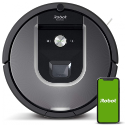 iRobot Roomba 960 Aspirador Robô Wi Fi Controle de Voz Auto Carregamento Área 185m2