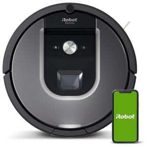 iRobot Roomba 960 Aspirador Robô Wi Fi Controle de Voz Auto Carregamento Área 185m2