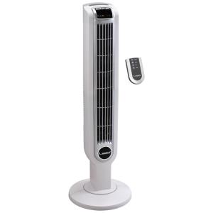 Ventilador de Torre 3 Velocidades, com Controle Remoto e Display LED, Silencioso, 110V 36W, LASKO 2510, Branco