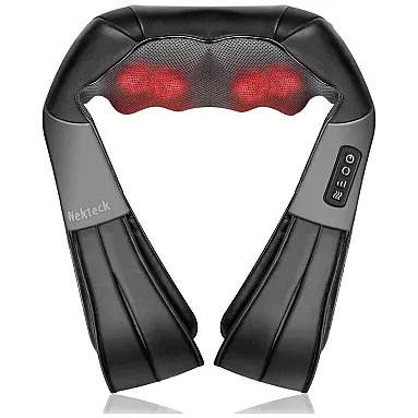 Massageador Shiatsu Elétrico Portátil 3D