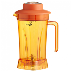 Jarra Liquidificador AvaMix 928BLJAR64PO Laranja Tritan 1,9 Litro com Tampa e Lâmina BX BL