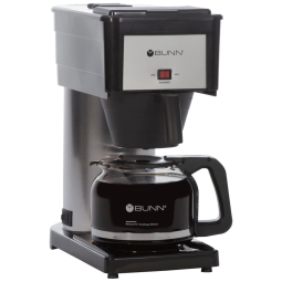 Cafeteira para 10 Xícaras, Aço Inoxidável, 110V 900W, Bunn GRW Velocity, Preta
