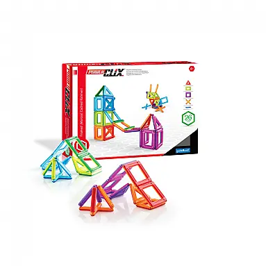 Blocos magnéticos PowerClix Frames Guidecraft