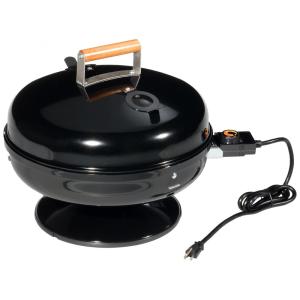 Churrasqueira Grill Elétrica, 110V 1500W, MECO, Preta