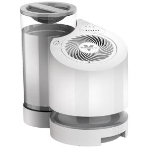 EV100 Umidificador Ultrassônico Portátil 3.7L, com Desligamento Automático, Silencioso, 110v, VORNADO HU1 0048 43, Branco