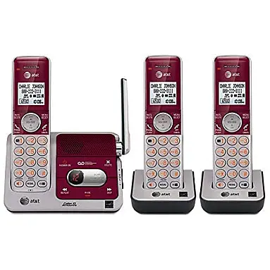 Tres Telefones Sem Fio Sistema