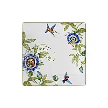 Prato Buffet de Alta Qualidade com Design Inspirado na Amazônia, Formato Quadrado e Material Porcelana de Osso Premium, Villeroy Boch