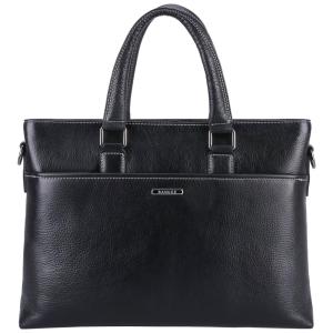 Bolsa Pasta De Couro Feminino Bolsa Para Notebook, BANUCE RTBM030 BK