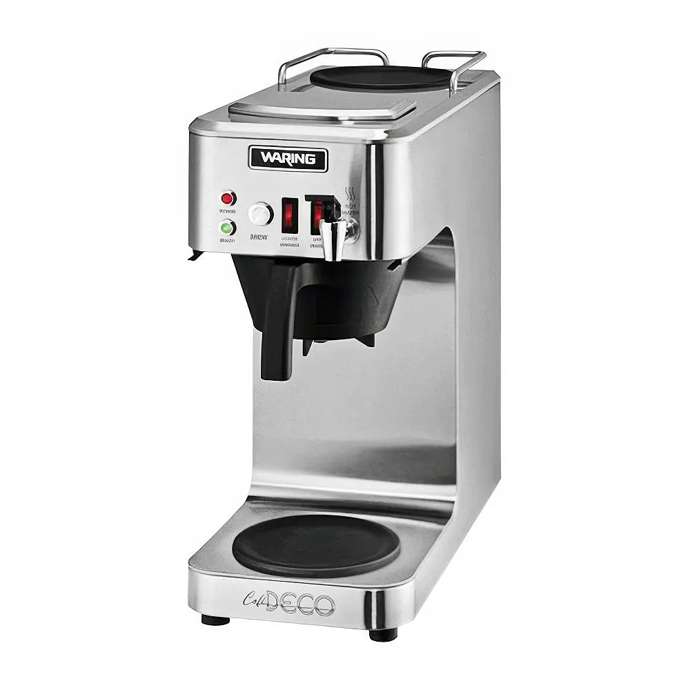 Máquina de Café Automática Waring WCM50P Inox 110V 1800W 2 Aquecedores — foto 2