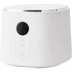 Mini Panela Arroz Elétrica Multifuncional Olayks 960mL, com Painel Digital, Branco
