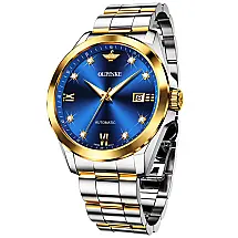 Relógio Masculino Analógico Automático, OUPINKE FT OU G3199JG JL, Prateado