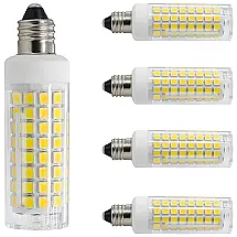 SHANHU Lâmpada Led E11 com 850 Lumens 3000K na cor Branca Quente, 100W, 110V, 4 Un