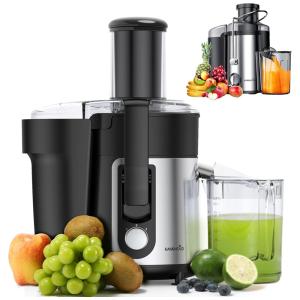 Centrífuga de Frutas Anti Gotejamento, Aço Inoxidável, 800W, 110v, EASEHOLD, Prateado