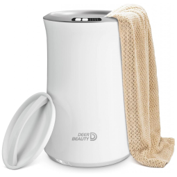 Aquecedor de Toalha Elétrico 22L com Configurações de Temporizador, 110V, DEER BEAUTY, Branco Puro