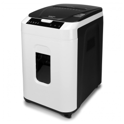 Fragmentadora de Papel até 200 Folhas com Alimentação Automática, 60 Min, 110V, Aurora Classe, Branca