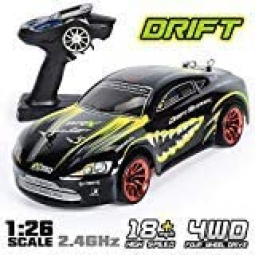 Off Road GPTOYS, Escala 126 2.4 GHz, Controle Remoto, Adulto, Crianças, Preto