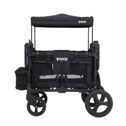 Carrinho de Passeio Todo Terreno Keenz MOOV 4 Lugares com Assentos Reclináveis Preto