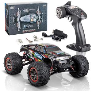 Carrinho de Conole Remoto para Adultos Off Road 110 Escala Até 48 km por hora, Recarregável, TORXXER TR 9125, Preto