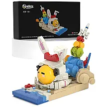 Kit de Construção Astronauta em Férias com 601 Peças, Nifeliz, Colorido