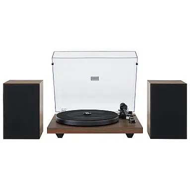 Vitrola Toca-Discos HiFi com Alto-Falantes,