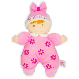 Boneca de Pelúcia Sienna, Minha Primeira Boneca, 23 cm - June Garden