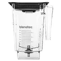 Frasco sem BPA 40 630 61 WildSide 90 onças capacidade com tampa macia preta, BLENDTEC, Preto