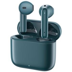 Fones de Ouvido Bluetooth com Estojo de Carregamento e 35H de Reprodução, BEBEN, Verde