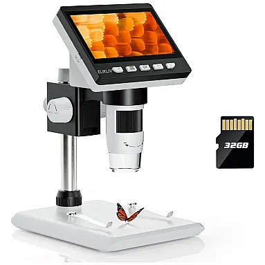 Microscópio Digital LCD 1000x, Lupa