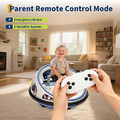 Carrinho Bate-Bate Elétrico Infantil Jojoka
